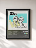 #noir Hello, What's Your Name? di The Kooks in stampa incorniciata, cornice nera, stampata e incorniciata in Francia