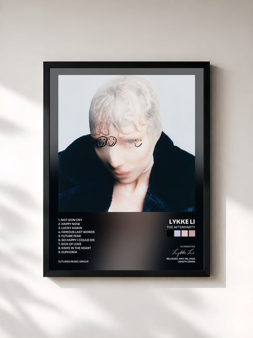 Lykke Li · The Afterparty — Affiche encadrée