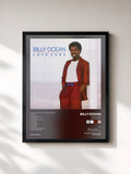 #noir Love Zone (Expanded Edition) by Billy Ocean as a framed art print, black frame, printed and framed in France