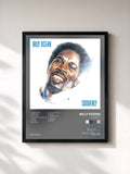 #noir Suddenly (Expanded Edition) by Billy Ocean as a framed art print, black frame, printed and framed in France