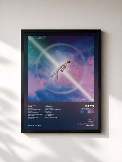 Bazzi · Infinite Dream — Gerahmter Kunstdruck