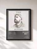 #noir What a Time To Be Alive di Tom Walker in stampa incorniciata, cornice nera, stampata e incorniciata in Francia
