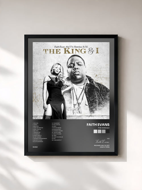 Faith Evans · The King & I — Stampa incorniciata