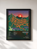 #noir Metronomy Forever von Metronomy als gerahmter Kunstdruck, schwarzer Rahmen, gedruckt und gerahmt in Frankreich