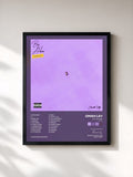 #noir Boy Alone (Deluxe) de Omah lay en lámina enmarcada, marco negro, impresa y enmarcada en Francia