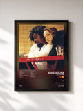 #noir Tableau de l'album Ana E Jorge de Ana Carolina, cadre noir, imprimé et encadré en France