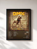 #noir Grand Champ von DMX als gerahmter Kunstdruck, schwarzer Rahmen, gedruckt und gerahmt in Frankreich