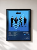 #noir Tableau de l'album Wake Up de The Vamps, cadre noir, imprimé et encadré en France