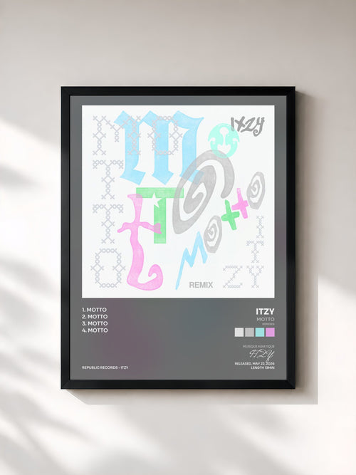 ITZY · Motto (Remixes) — Stampa incorniciata