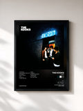 #noir Tableau de l'album Konk de The Kooks, cadre noir, imprimé et encadré en France