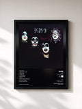 #noir Kiss (Remastered 1997) von KISS als gerahmter Kunstdruck, schwarzer Rahmen, gedruckt und gerahmt in Frankreich