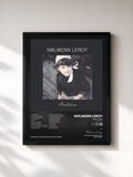 #noir Bretonne (Edition Noël) by Nolwenn Leroy as a framed art print, black frame, printed and framed in France
