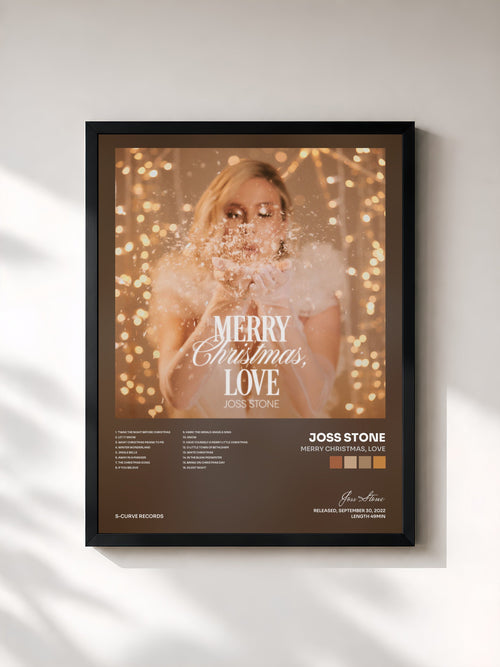 Joss Stone · Merry Christmas, Love — Affiche encadrée