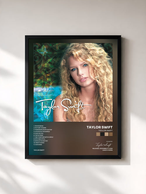 Taylor Swift · Taylor Swift — Lámina enmarcada