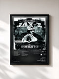 #noir Tableau de l'album The Dynasty: Roc La Familia de JAY Z, cadre noir, imprimé et encadré en France