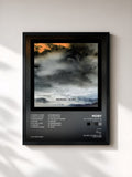 #noir Tableau de l'album All Visible Objects (Remixed : DJ Set) de Moby, cadre noir, imprimé et encadré en France