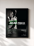 #noir Tableau de l'album Unpredictable de Jamie Foxx, cadre noir, imprimé et encadré en France