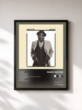 #noir Hard Again von Muddy Waters als gerahmter Kunstdruck, schwarzer Rahmen, gedruckt und gerahmt in Frankreich