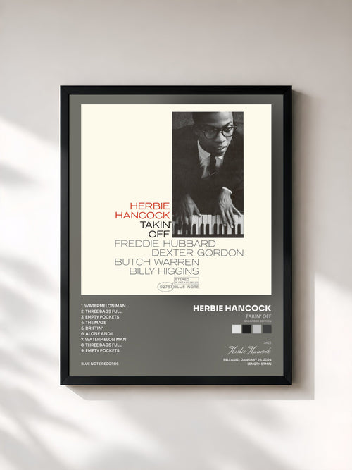 Herbie Hancock · Takin' Off (Expanded Edition) — Affiche encadrée