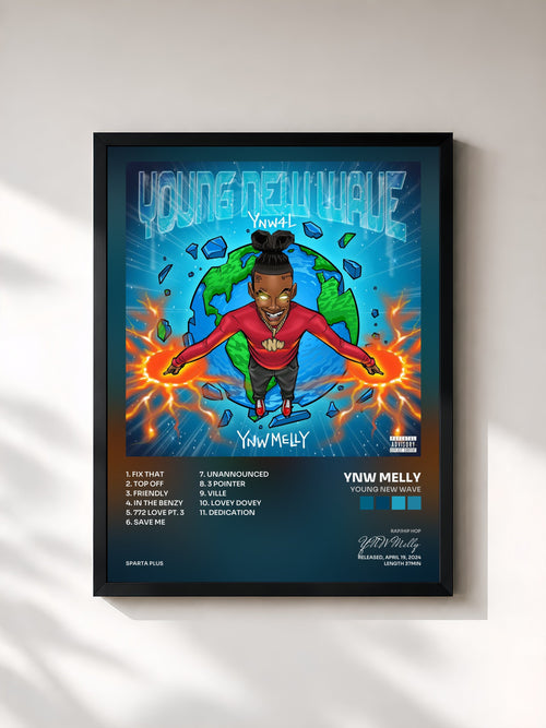 YNW Melly · Young New Wave — Stampa incorniciata