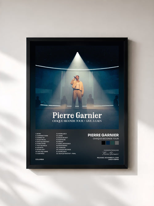 Pierre Garnier · Chaque seconde Tour — Stampa incorniciata