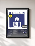 #noir Tableau de l'album Better Living Through Chemistry (20th Anniversary Edition) de Fatboy Slim, cadre noir, imprimé et encadré en France