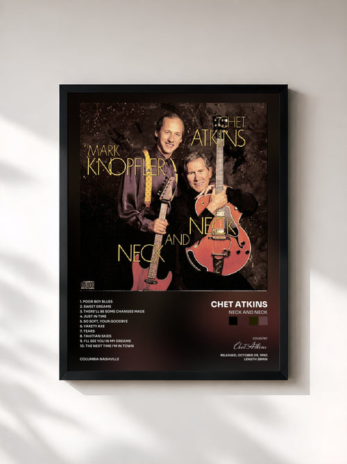 Chet Atkins · Neck And Neck — Stampa incorniciata