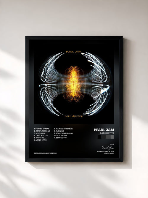 Pearl Jam · Dark Matter — Affiche encadrée