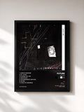 #noir Tableau de l'album SAVE ME de Future, cadre noir, imprimé et encadré en France