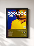 #noir Tableau de l'album Zoolook (40th Anniversary - new mastering) de Jean-Michel Jarre, cadre noir, imprimé et encadré en France