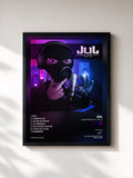 #noir Album gratuit, vol. 6 von Jul als gerahmter Kunstdruck, schwarzer Rahmen, gedruckt und gerahmt in Frankreich