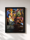 #noir Tableau de l'album The Rainbow Children de Prince, cadre noir, imprimé et encadré en France