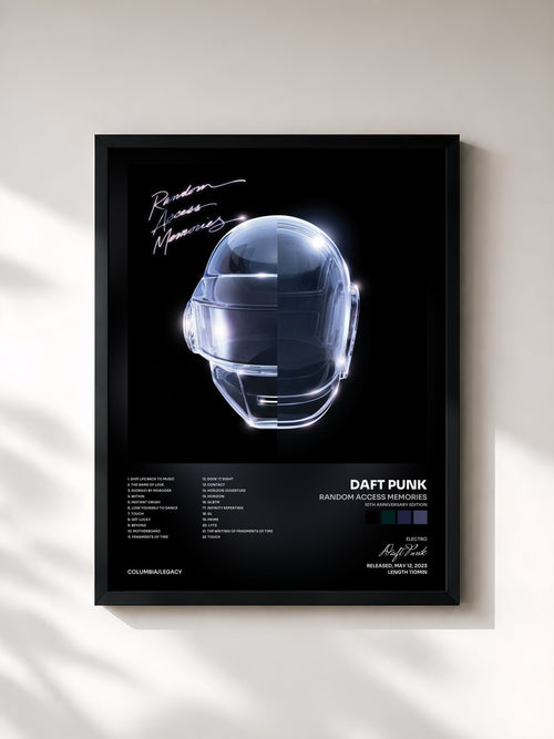 Daft Punk · Random Access Memories (10th Anniversary Edition) — Affiche encadrée