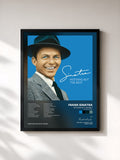 #noir Tableau de l'album Nothing But The Best (2008 Remastered) de Frank Sinatra, cadre noir, imprimé et encadré en France