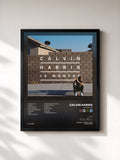 #noir Tableau de l'album 18 Months de Calvin Harris, cadre noir, imprimé et encadré en France