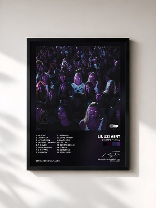 Lil Uzi Vert · Eternal Atake 2 — Lámina enmarcada