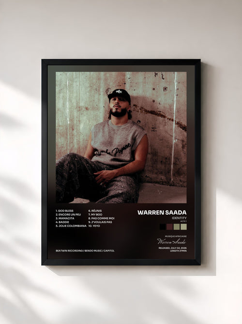 Warren Saada · Identity (Acte 1) — Framed art print