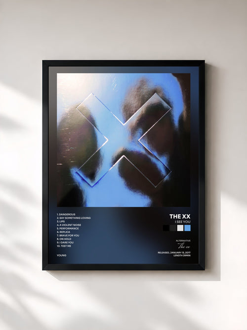 The xx · I See You — Affiche encadrée