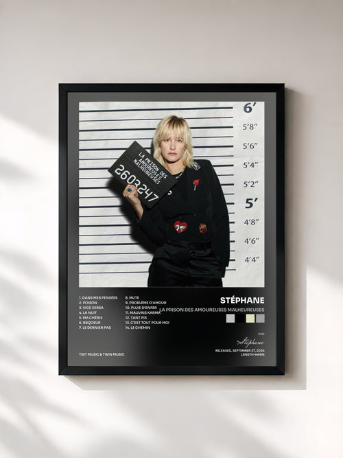 Stéphane · La prison des amoureuses malheureuses — Framed art print