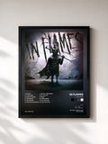 #noir I, the Mask by In Flames as a framed art print, black frame, printed and framed in France