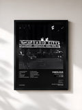 #noir Tableau de l'album The Soul Tape 2 de Fabolous, cadre noir, imprimé et encadré en France