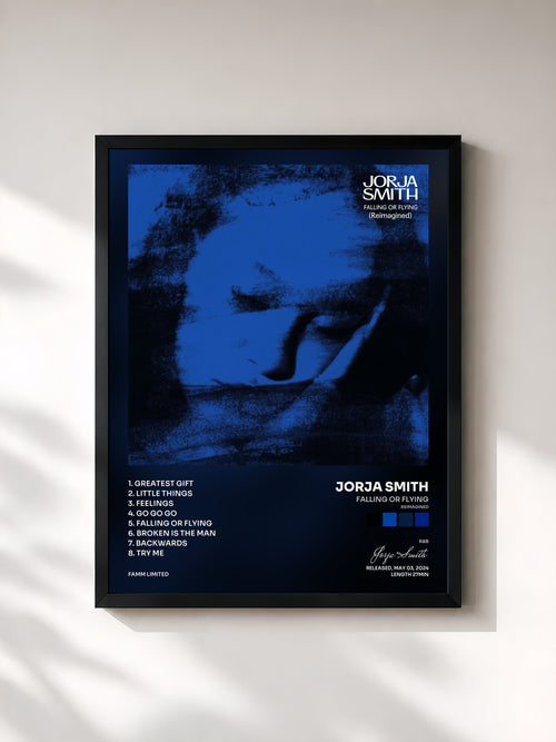 Jorja Smith · falling or flying (Reimagined) — Stampa incorniciata