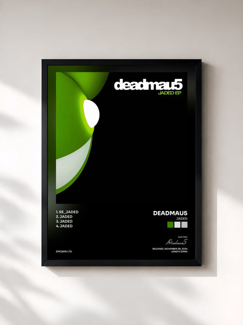 Deadmau5 · Jaded — Gerahmter Kunstdruck
