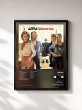 #noir Tableau de l'album Waterloo (Deluxe Edition) de ABBA, cadre noir, imprimé et encadré en France