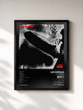 #noir Led Zeppelin (Deluxe Edition) von Led Zeppelin als gerahmter Kunstdruck, schwarzer Rahmen, gedruckt und gerahmt in Frankreich