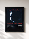 #noir Have a Little Faith von Joe Cocker als gerahmter Kunstdruck, schwarzer Rahmen, gedruckt und gerahmt in Frankreich