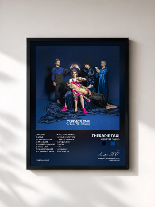 Therapie TAXI · Cadavre exquis — Stampa incorniciata