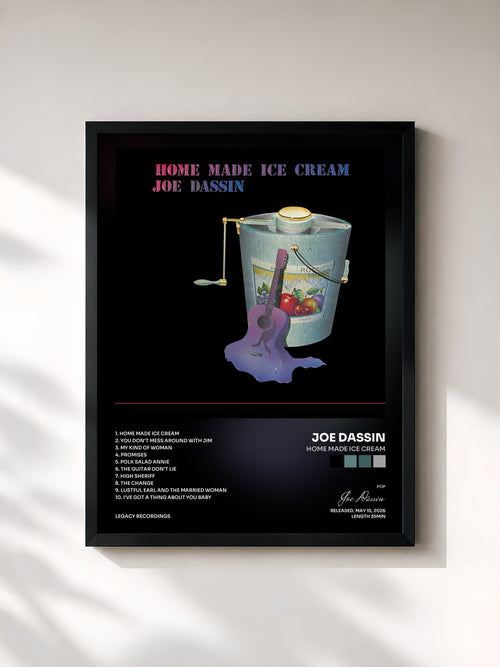Joe Dassin · Home Made Ice Cream — Stampa incorniciata