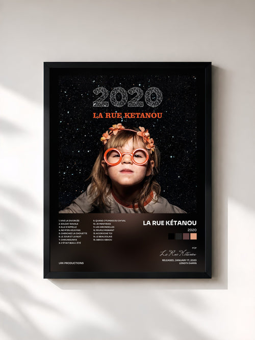 La Rue Kétanou · 2020 — Gerahmter Kunstdruck