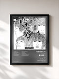 #noir Revolver (Remastered) di The Beatles in stampa incorniciata, cornice nera, stampata e incorniciata in Francia